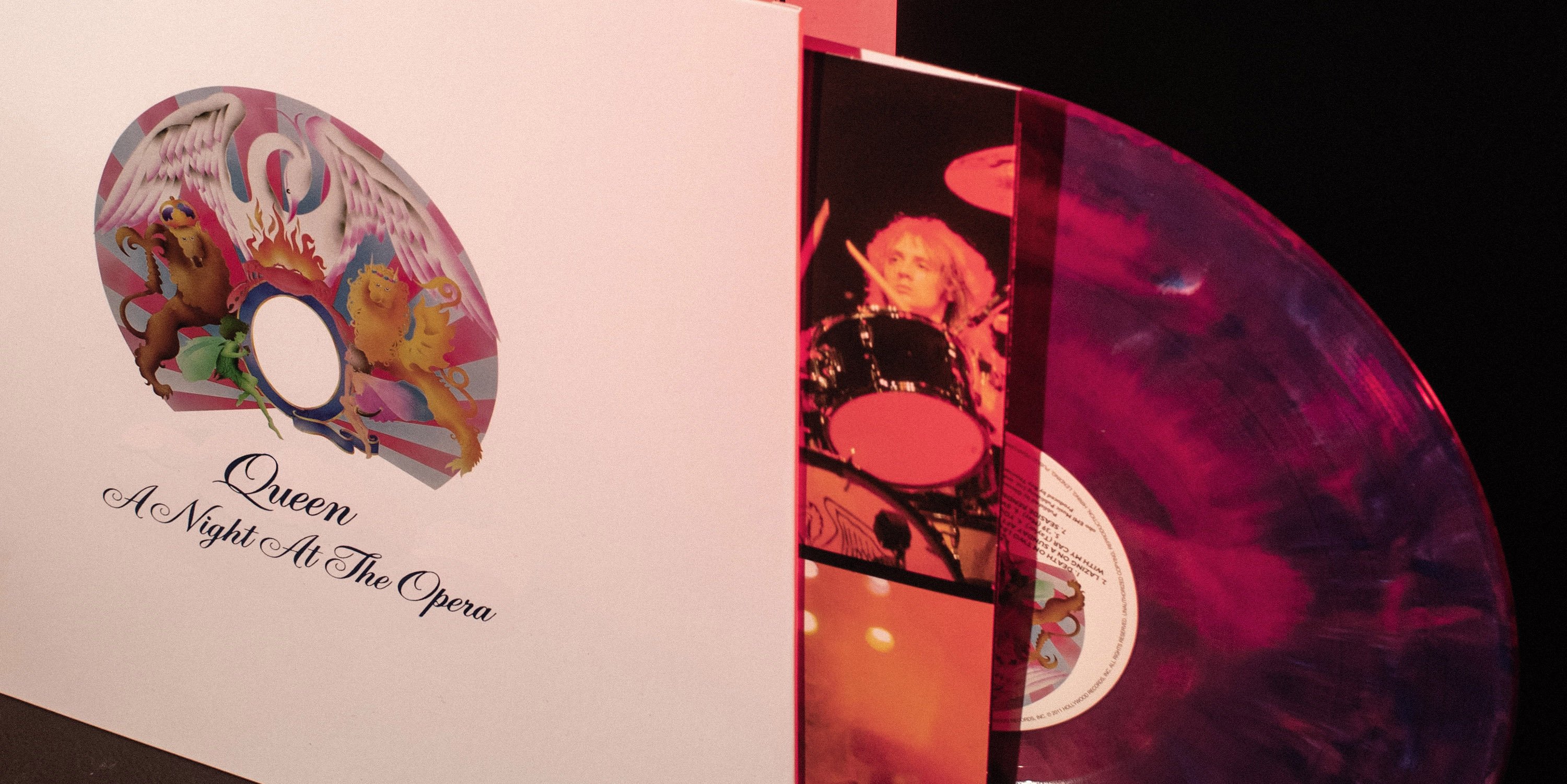 queen a night at the opera colored vinyl